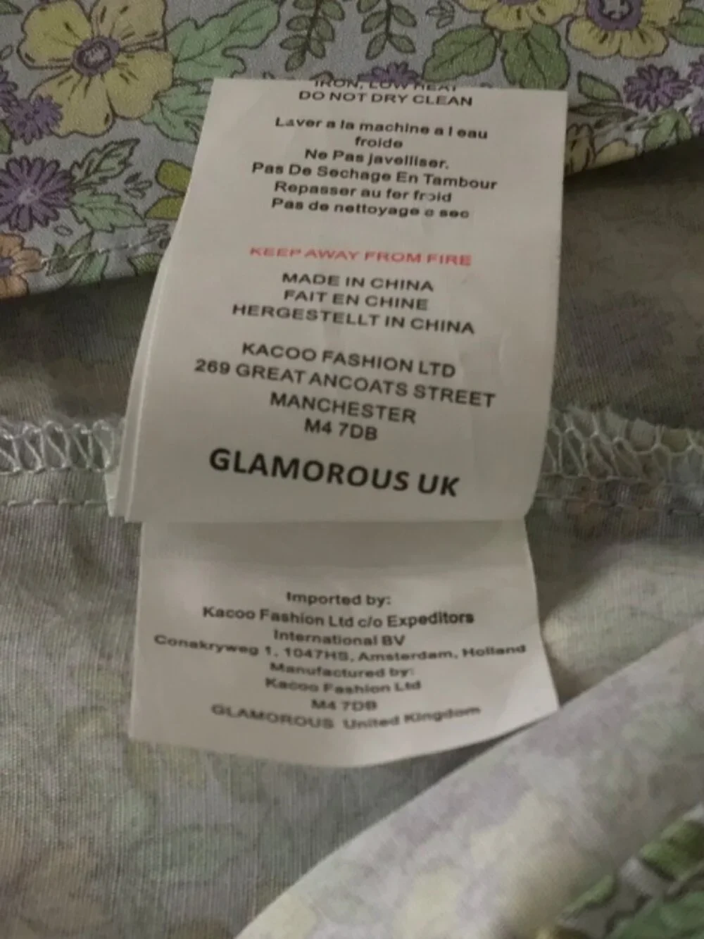 NEW Glamorous Floral Cotton Summer A-Line Skirt • NWT • Size 6 - Small - Picture 7 of 9